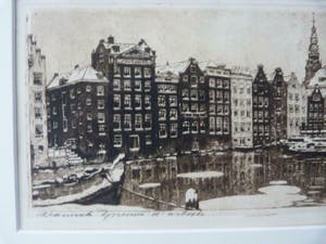 Cornelis Brandenburg - Amsterdam - Damrak - Epreuve kopen? Bied vanaf 95!