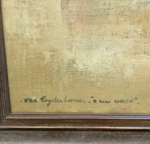 Lita van Engelenhoven - A New World - Olieverf kopen? Bied vanaf 145!