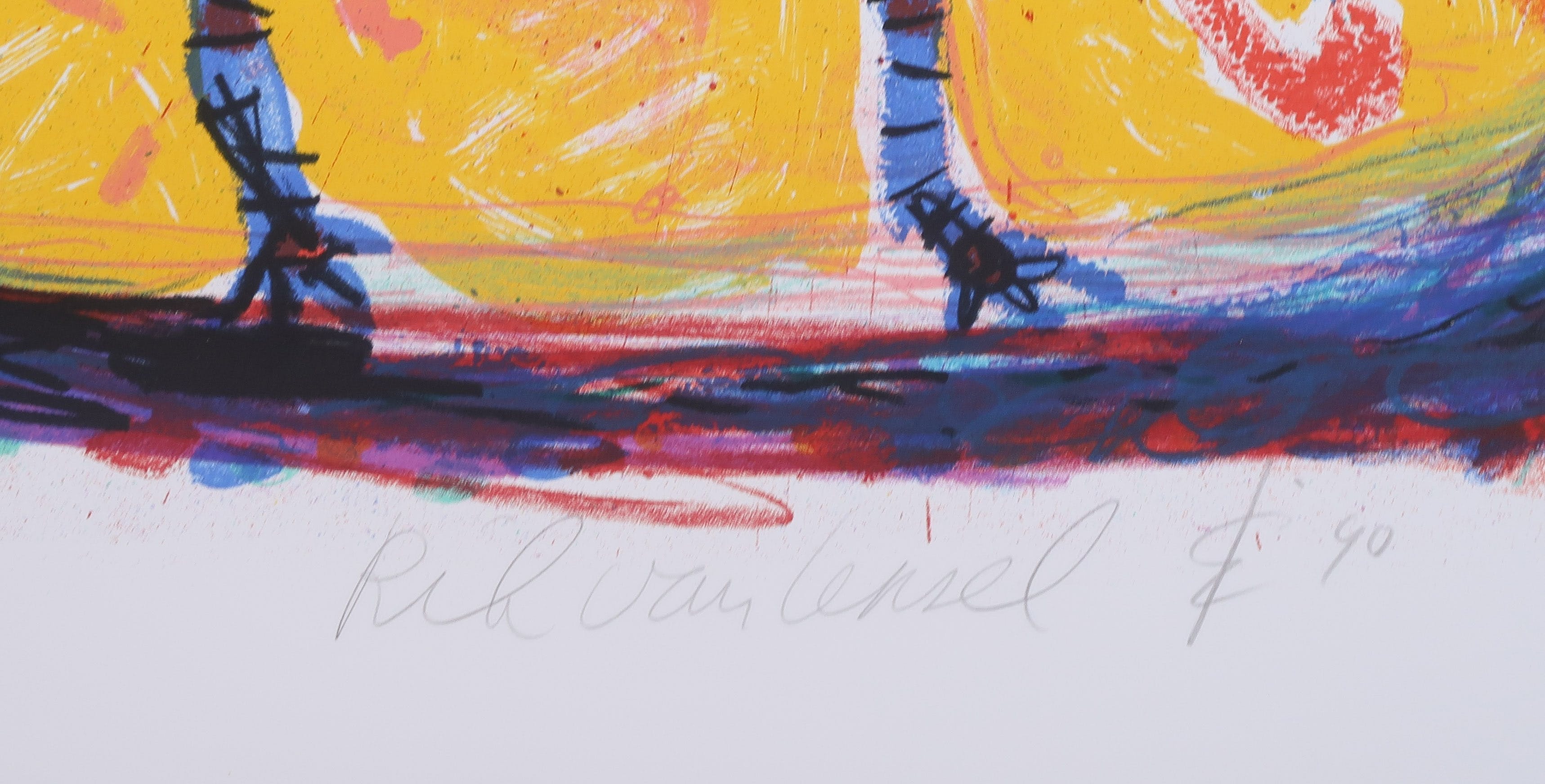 Rik van Iersel - Zeefdruk, Zonder titel kopen? Bied vanaf 20!