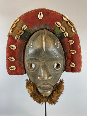 Dan - Old African Mask from the Dan People - Liberia. kopen? Bied vanaf 65!