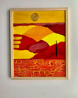 Ronald Boonacker - Italiaans Landschap (certificaat van echtheid) verkauft für € 120!