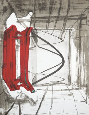 Eva Durlacher - Litho, Het podium is weer open kopen? Bied vanaf 1!