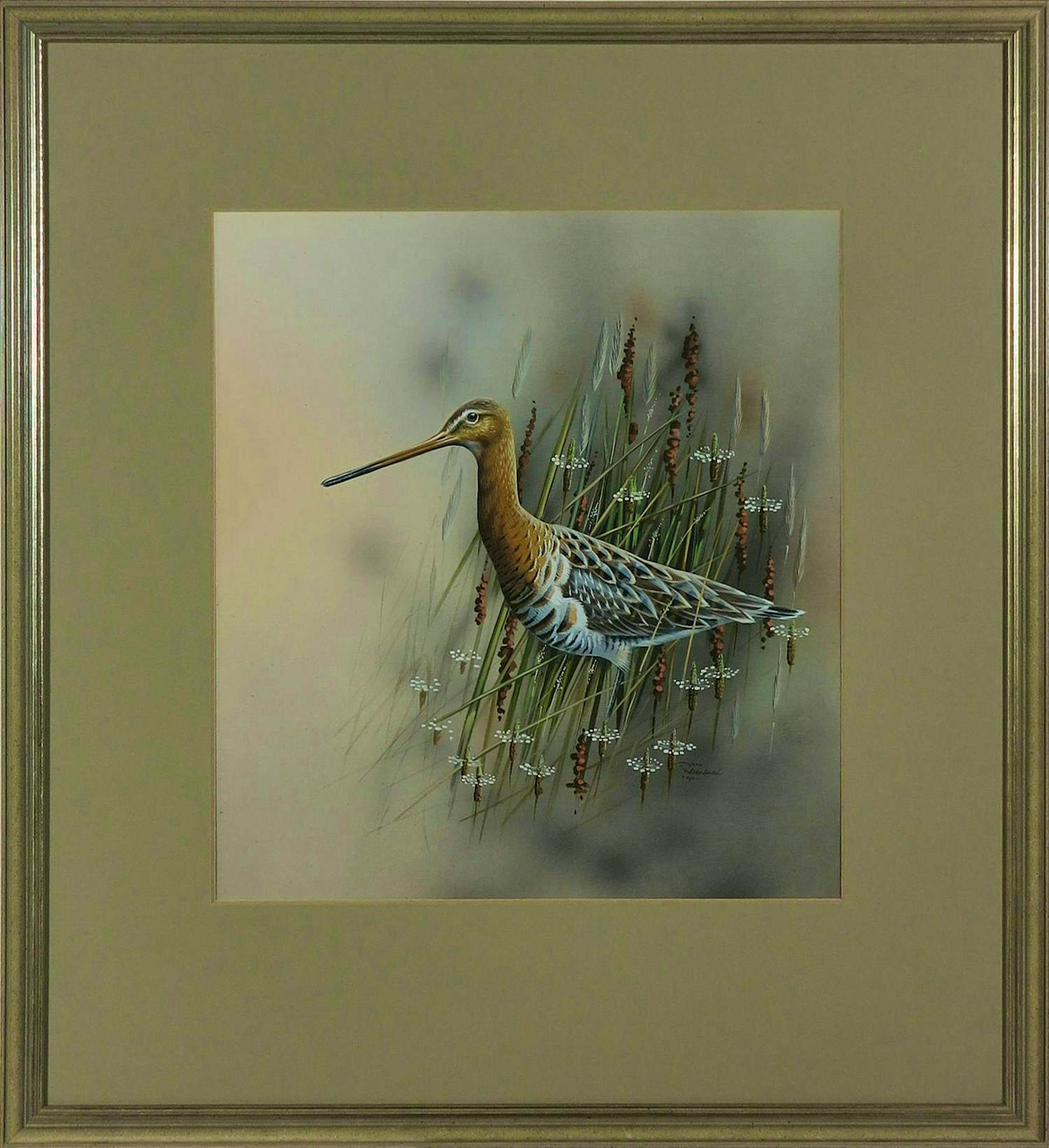 Jan Weenink - Gouache, Grutto - Ingelijst kopen? Bied vanaf 200!