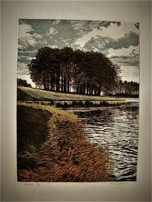 Graham Evernden - (Kent 1947-) Fascinerend realistisch Litho "High Water" gesigneerd kopen? Bied vanaf 20!