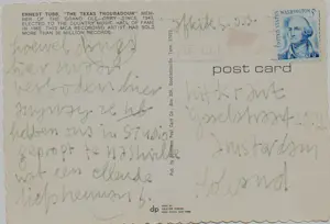 Herman Brood - Foto met handgesigneerde ansichtkaart kopen? Bied vanaf 125!