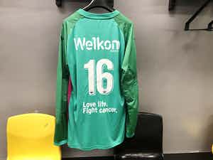 Swim to Fight Cancer wedstrijdshirt - Chiel Kramer verkocht voor € 50!