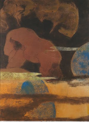 Ru van Rossem - Ets/aquatint en reliëfdruk, Romance de la luna luna - Ingelijst kopen? Bied vanaf 1!