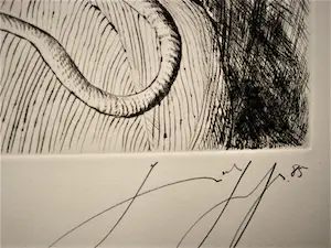 Gunter Grass - org. Kaltnadelradierung "Selbst mit Ratte" handsigniert - limt. Auflage von 30 kopen? Bied vanaf 81!