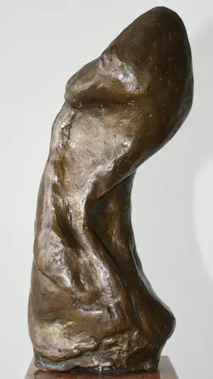 Eugene Dodeigne - Bronzen abstract sculptuur - 1986 kopen? Bied vanaf 300!
