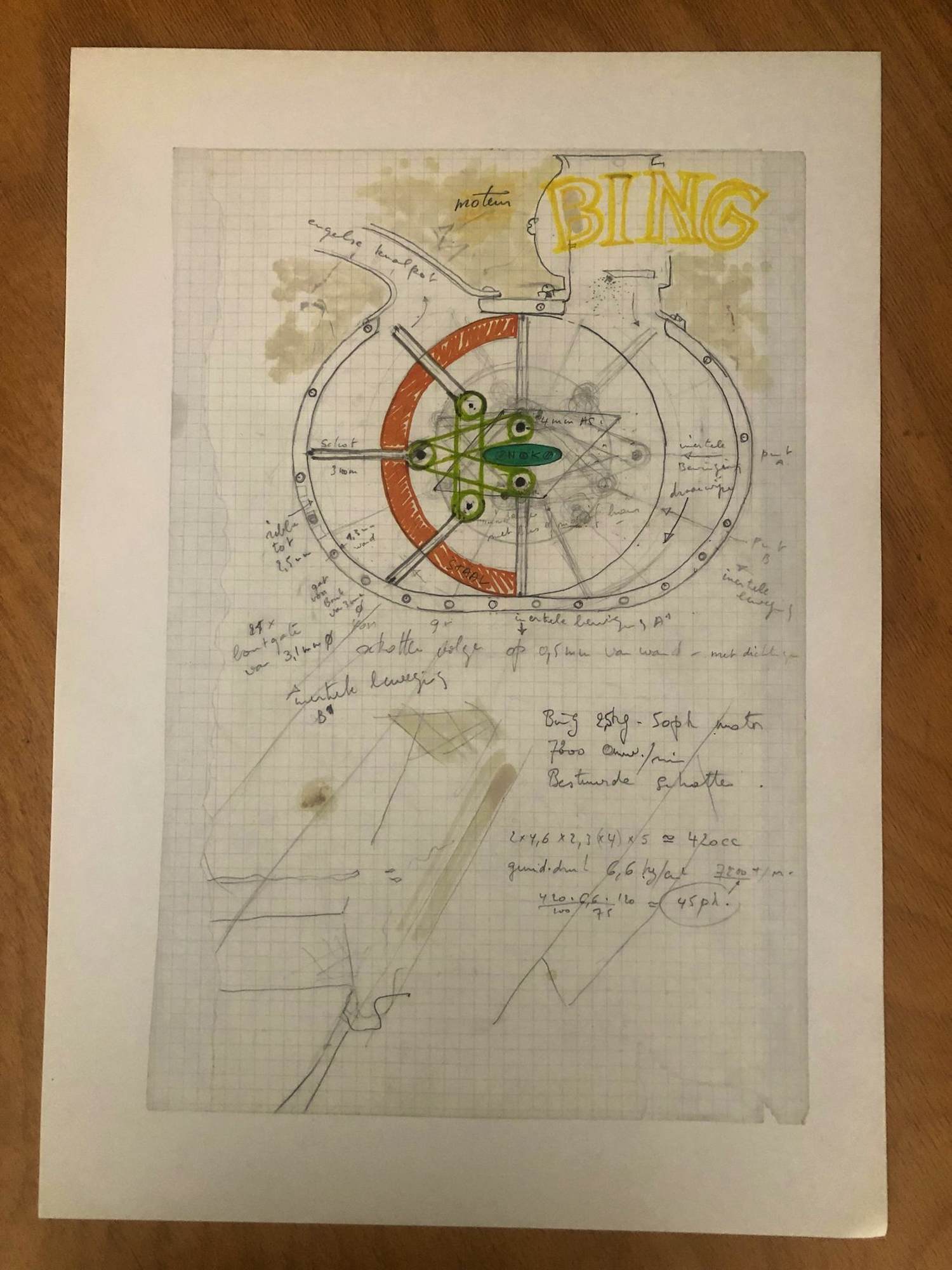 Panamarenko - Kip Panamarenko verkocht voor € 50!