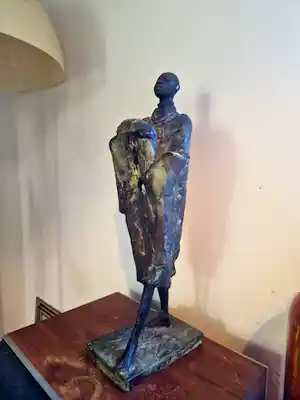 Jos van Riemsdijk - Masai man holding a fish vendu pour 275€ !