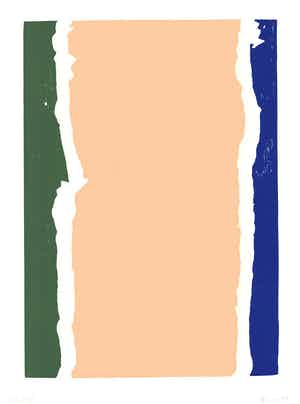 Gunther Forg - zonder titel - Grote houtsnede - 1997 -oplage 98 verkocht voor € 595!