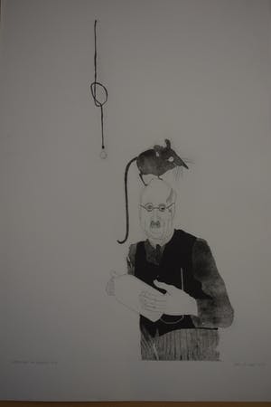 Doris Charlotte Becke - Ets / Aquatint - Kellergeister kopen? Bied vanaf 50!