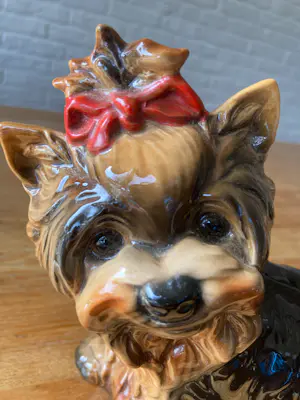 Porzellanfabrik W. Goebel - Porseleinen beeldje van een Yorkshire Terriër van het Duitse Goebel, 1970 kopen? Bied vanaf 65!