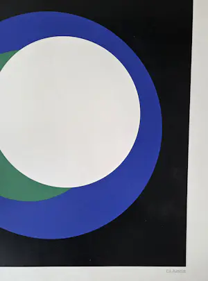 Genevieve Claisse - Geometrie. Cercles. Groot. Ophalen. kopen? Bied vanaf 189!