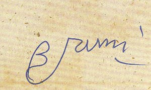 Bruno Bruni - AMARYLLIS Handgesigneerde kleurenlitho, vanaf € 1. kopen? Bied vanaf 1!