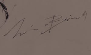 Wim de Bruin - Krijttekening, Ramses Shaffi - Ingelijst kopen? Bied vanaf 1!