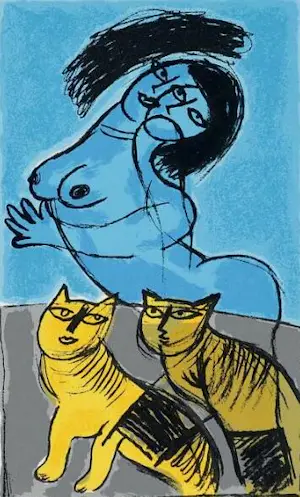Corneille - 3 kleuren litho's en een boek: l'amour au jour le jour II - 1997 kopen? Bied vanaf 799!