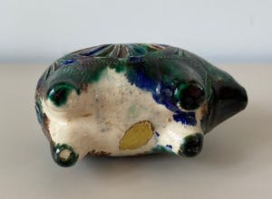 Niet of onleesbaar gesigneerd - Workumer Kerfsnij Aardewerken Spaarvarken kopen? Bied vanaf 1!