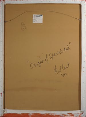 Jan Bollaert - Gemengde techniek op board, Origin of species red (Groot) kopen? Bied vanaf 70!