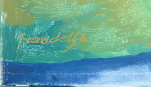 Jan van Delft - Acryl op doek, Bali I (zeer groot) kopen? Bied vanaf 250!