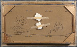 Jan Bollaert - Gemengde techniek op board, Delta - Ingelijst kopen? Bied vanaf 50!