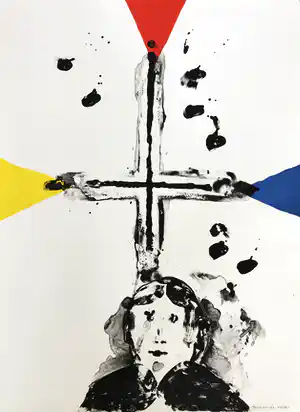 Jef Diederen - Kleurenlitho - 1993 - Gesigneerd - 57/80 verkocht voor € 45!