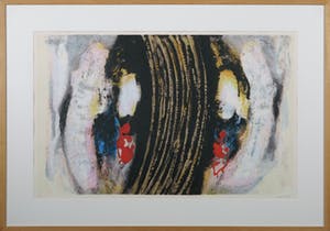 Hans Vanhorck - Litho, Zonder titel - Ingelijst (Groot) kopen? Bied vanaf 35!