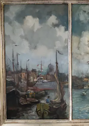 Martin van Waning - Havengezicht kopen? Bied vanaf 1200!