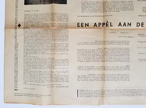 Aldo van Eyck - Een appèl aan de verbeelding, handgesigneerd manifest kopen? Bied vanaf 175!