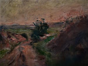 Jacques Zon - Leerling Willem Maris - 1920 - olieverf - "Zomers namiddag landschap" gesigneerd kopen? Bied vanaf 10!