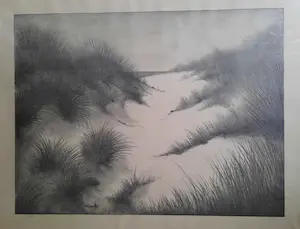 AcheterHenk Voskuyl - Originele in 1930 Gesigneerde litho "Duin en Zee" Henk Voskuyl? Enchérissez de 1!