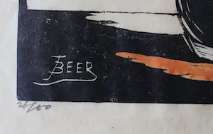 Jac. de Beer - Z.t. (zonnebloemen in vaas) kopen? Bied vanaf 80!