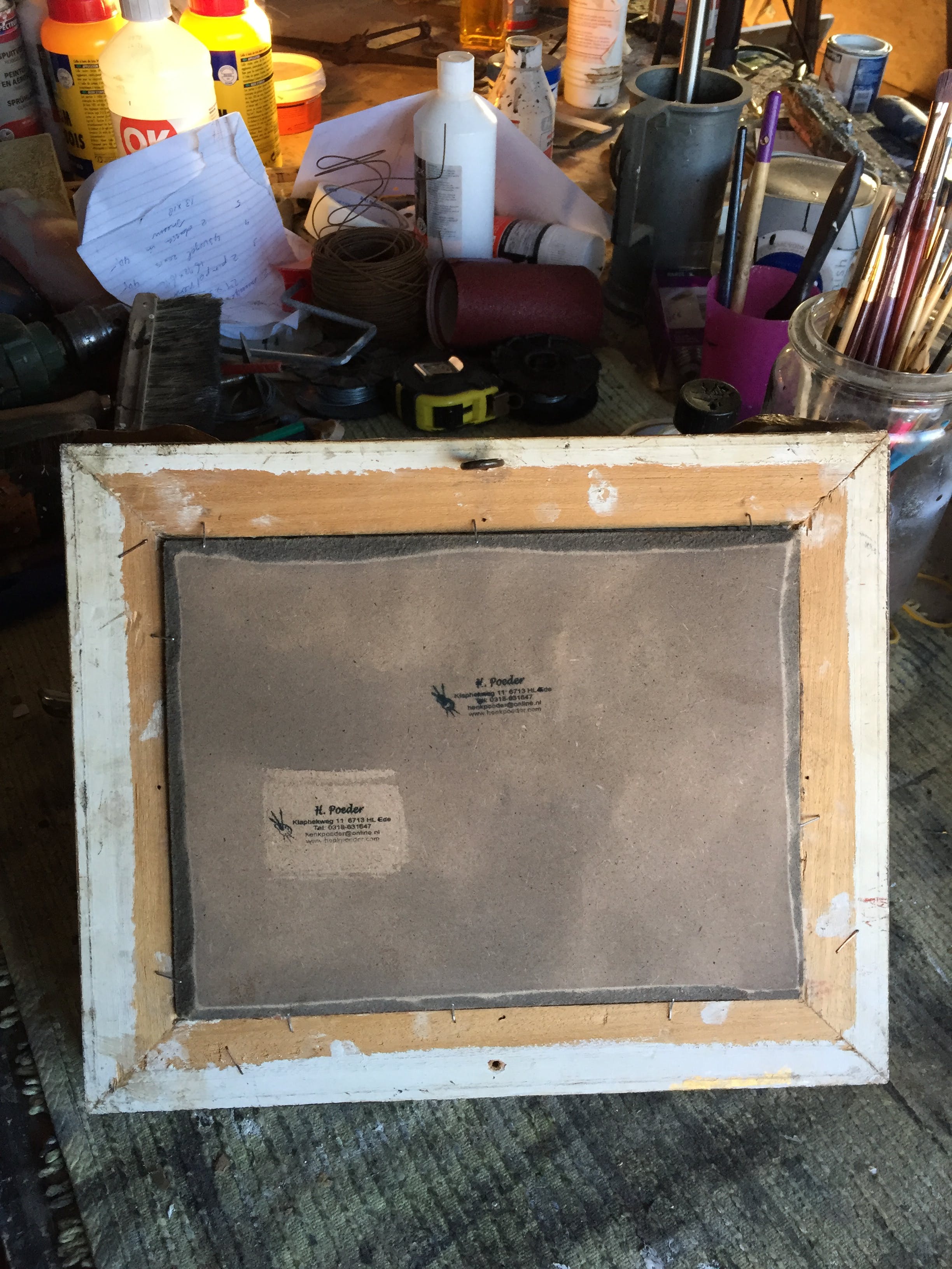 Henk Poeder - Winterlandschap kopen? Bied vanaf 80!