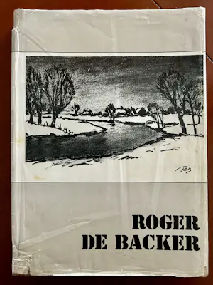 Jean Oosterlynck - 2 kunstbooeken - Beeldende kunst in en om Waregem - Roger De Backer kopen? Bied vanaf 20!