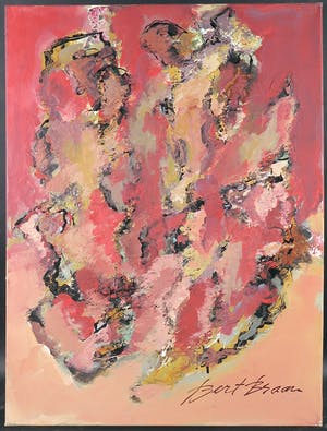 Bert Braam - Acryl op doek, Zonder titel kopen? Bied vanaf 1!