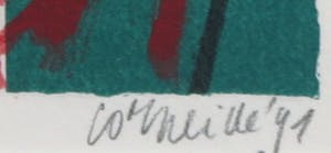 Corneille - Zeefdruk, Een schedel vol stem - Ingelijst kopen? Bied vanaf 80!