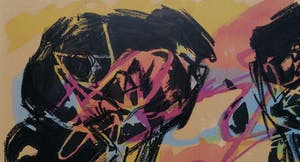 Karel Appel - "Deux Personnages" (196o) kopen? Bied vanaf 1!