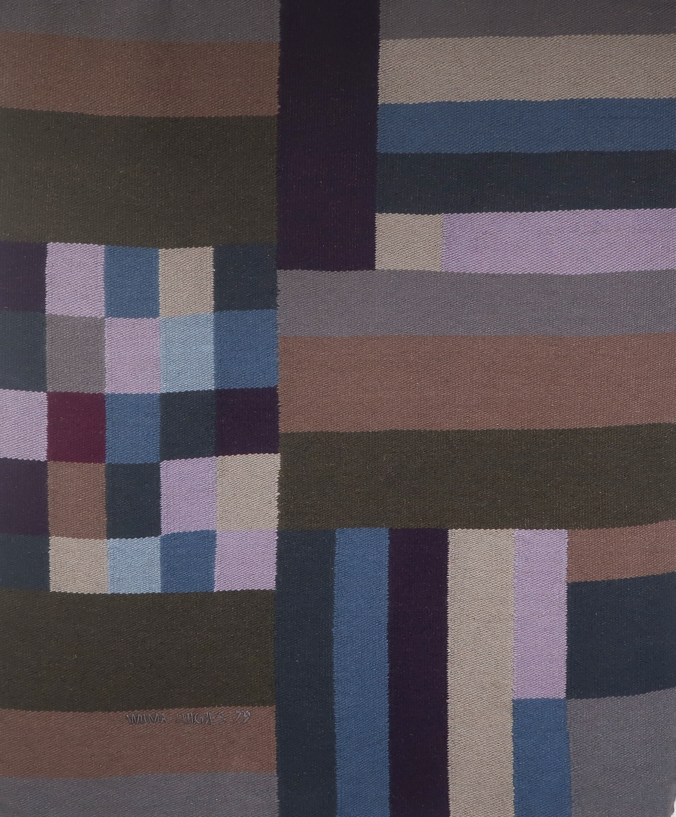 Wilma Luigjes - Handgeweven wandkleed, Stilte (Groot) kopen? Bied vanaf 80!