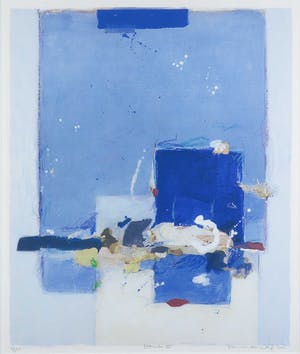 Ron van der Werf - Zeefdruk, Etude II - Ingelijst kopen? Bied vanaf 50!