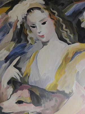 Marie Laurencin - La fille avec son chien kopen? Bied vanaf 25!