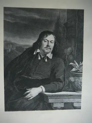 Buy Adolf Carel Nunnink - Portret van F van Mieris? Bid from 20!