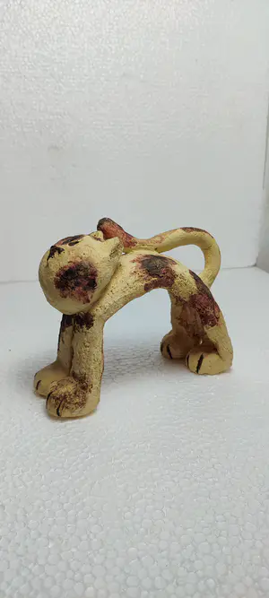 Niet of onleesbaar gesigneerd - BIFI schattige terra cat kopen? Bied vanaf 1!