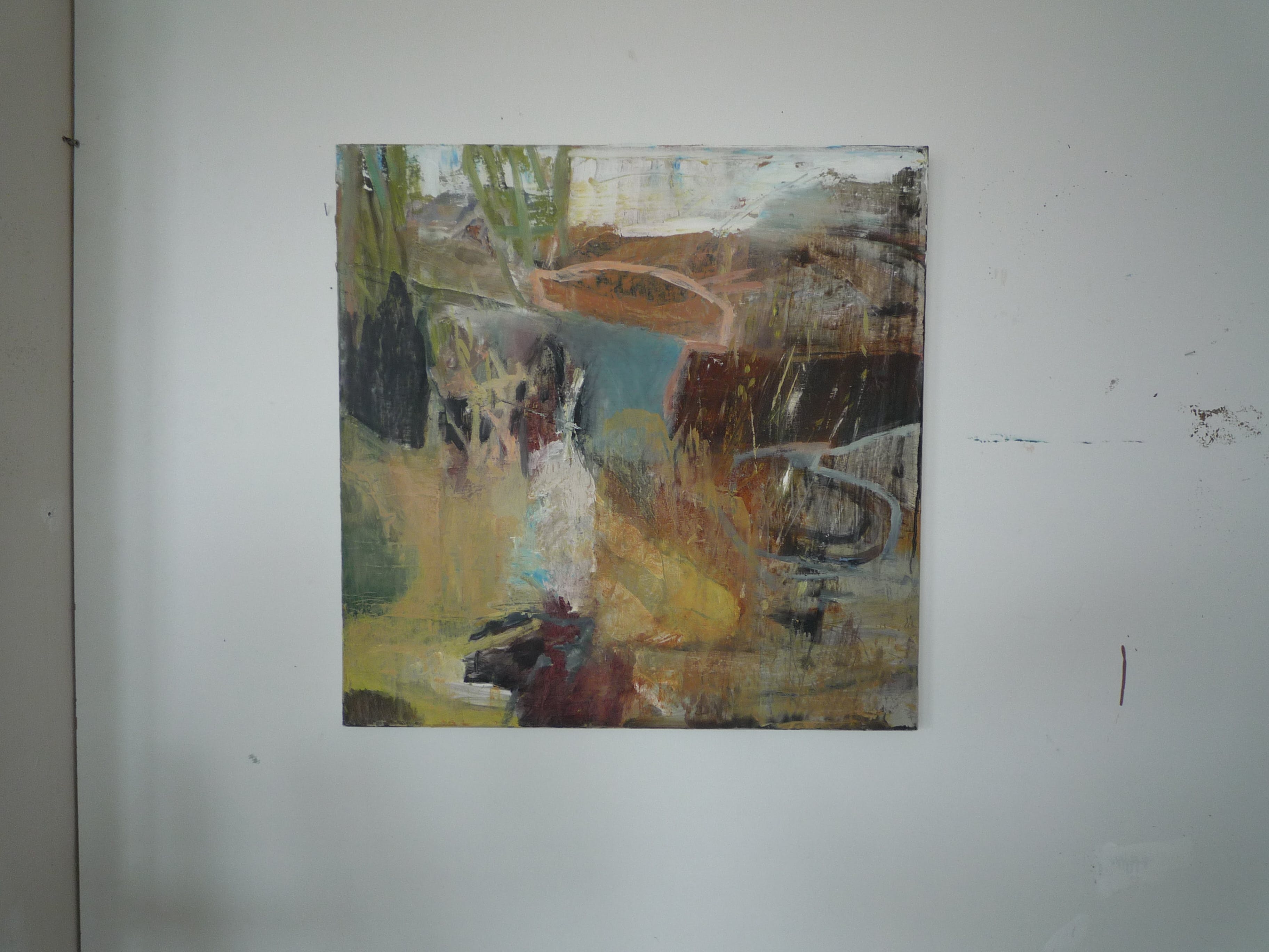 Irene van den Bos - Abstract Landscape kopen? Bied vanaf 40!