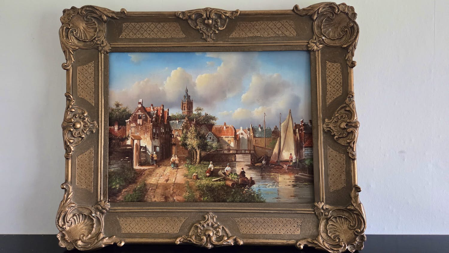 Onbekend - Oud Hollands stadsgezicht kopen? Bied vanaf 150!