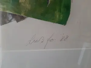 John Lie a Fo - Zeefdruk, Titel, Apari leoni des drien. kopen? Bied vanaf 40!