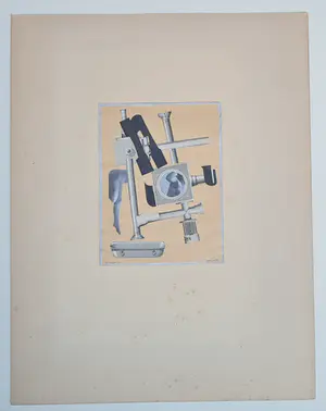 AcheterAlbert Huyot - Compositie - handgesigneerde collage? Enchérissez de 345!