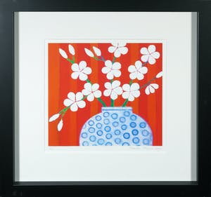 Mariska Meijers - Zeefdruk, Zonder titel - Ingelijst kopen? Bied vanaf 50!