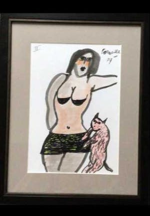 Corneille - Originele Aquarel! kopen? Bied vanaf 1250!