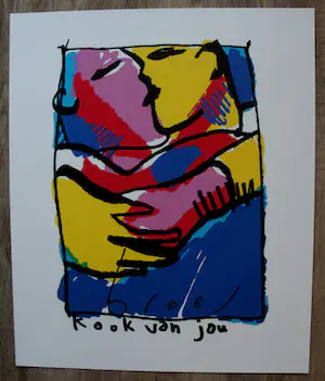 Herman Brood - Zeefdruk: Kook van jou (laatste exemplaar!) kopen? Bied vanaf 650!